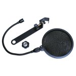 PROFICON SOUND POP FLTR 1-black- επαγγελματικό προστατευτικό οικονομικό φίλτρο ηχογραφήσεων μικροφώνου